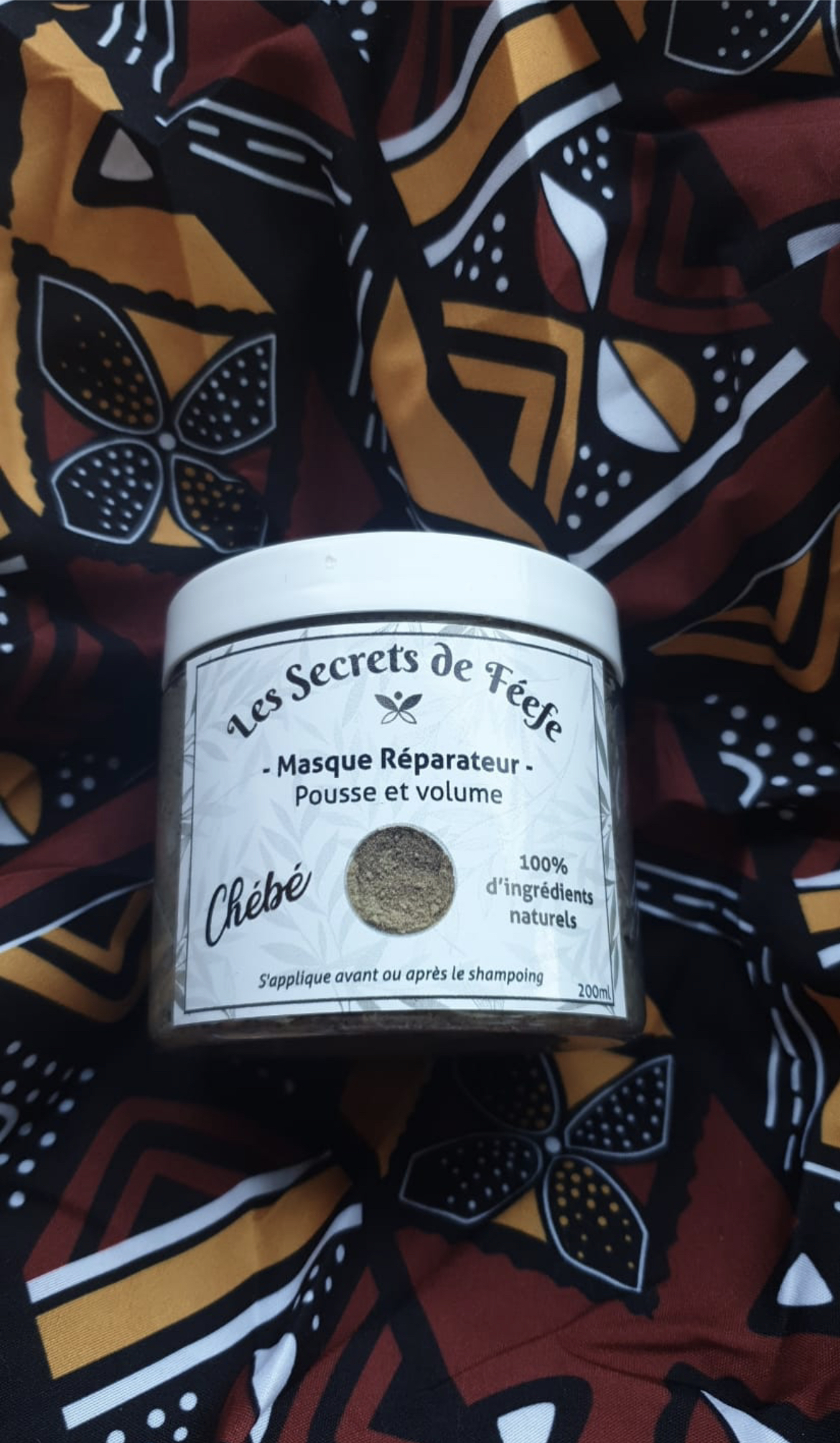 Masque au chébé
