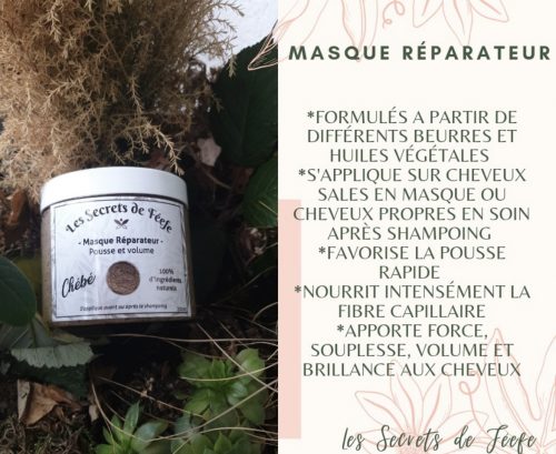 Masque réparateur au chébé – Image 3