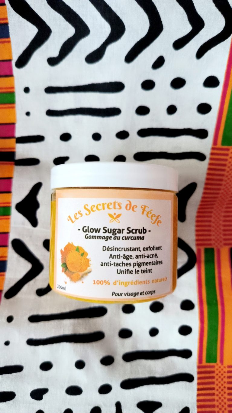 Gommage glow au curcuma
