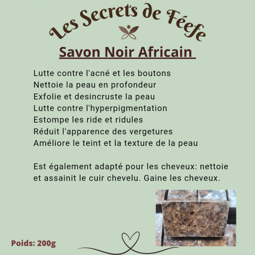 Savon Noir Africain et Authentique – Image 2